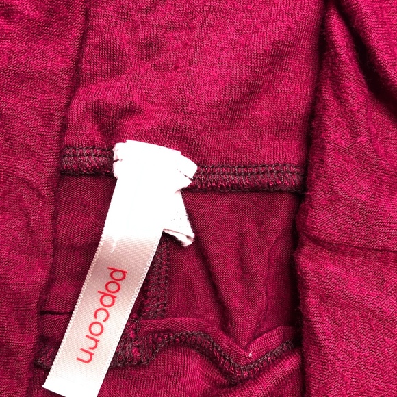 📌 Popcorn raspberry red lounge Sweat Pant - Picture 4 of 8